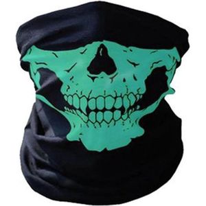 Scoby - Balaclava - Skull masker - Bivakmasker - Face Mask - One Size - Groen