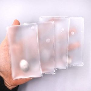 Goodivery ® Herbruikbare handwarmers in zakformaat, klikgeactiveerde instant warmtepakketten, herbruikbaar gelverwarmingskussen voor pijnverlichting, pijnlijke spieren, stijfheid, pijn-M, Wit