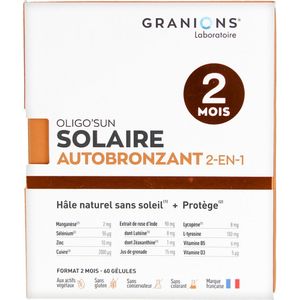 Granions Oligo'Sun Zelfbruiner 2in1 60 Capsules