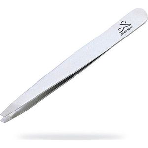 Premax - Ontharingspincet - Roestvrij Staal - Hoekpunt - 9 cm
