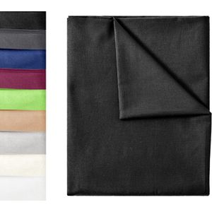 Klassiek laken/hoeslaken, canvas stoffen handdoek 100% katoen zonder elastische band in vele maten en kleuren