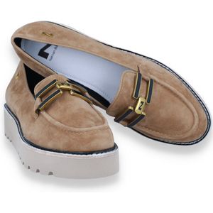 Nathan -baume Dames Mocassin | Camel | Maat: 40