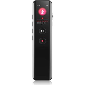 Digitale Voice Recorder - 2025 - Audio Recorder - Memorecorder -Bluetooth met ruisonderdrukking - 16GB - Incl. Oordopjes met mini-jack aansluiting