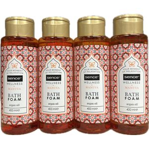 Sence Of Wellness Bath Foam Manuva 4 x 400 ml