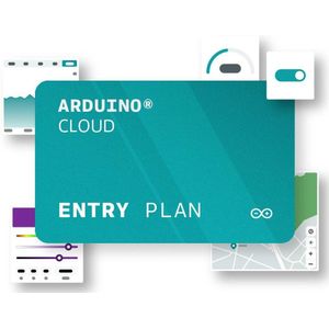 Arduino 1 year Arduino Cloud Entry Plan Cloud-certificaat Geschikt voor serie: Arduino