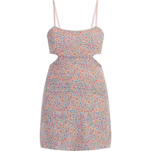 Mymo - Mini-jurk - Blauw - Veelkleurig