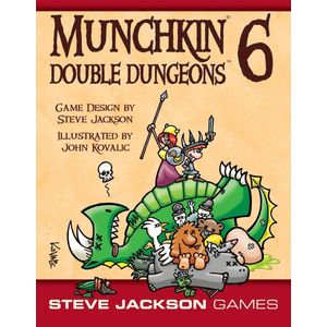 Munchkin 6 - Uitbreiding Double Dungeons - Engelstalig Kaartspel