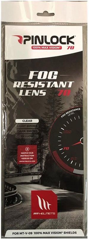 MT Helmets - MT-V-09 DKS 155 Max Vision - Anticondens Lens - Transparant