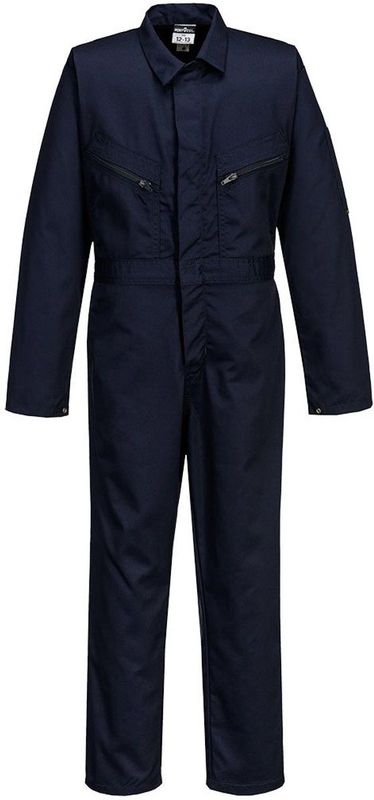 Kingsmill - Werkoverall - Blauw - Katoen - Met Zakken