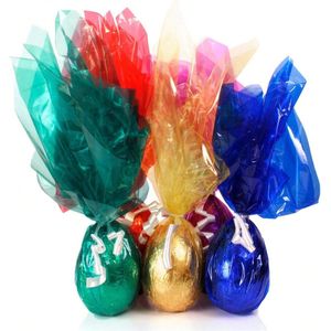 120 Stuks Gekleurde Cellofaanvellen 19x19CM - Snoep Verpakking - Transparante Voedseldecoratie - DIY Arts Crafts-Decoratie - 8 Kleuren .