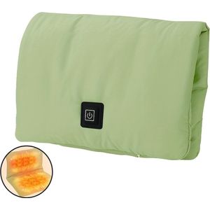 Xerolax Handverwarmer Elektrisch - Warmtekruik - Elektrische Handwarmer - Kruik - Handwarmers Herbruikbaar - Electrisch - Groen