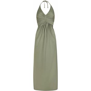 Chic by Lirette halter jurk Natural - Seagreen - XS