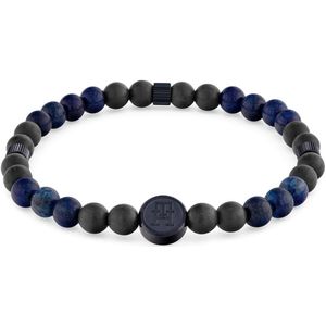 Tommy Hilfiger - TJ2790626 - Armband - Kralenarmband - Carbon - Blauw