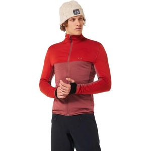 Oakley Apparel Canopy Fleece Met Volledige Rits Rood L Man