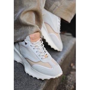 Fred De La Bretoniere 101010471 Sneakers - Offwhite/sand - Maat 41