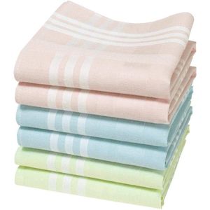 Ibenzoa® Zachte en Stoffen Zakdoeken van Biologisch Katoen voor Gebruik