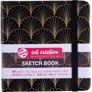 Talens art creation Schetsboek - Art Deco - 12x12cm