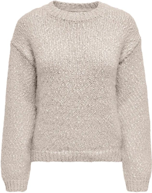 Only - Onlbea ls o-neck cc - Lila - Dames Trui