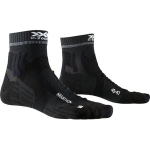 X-socks Hardloopsokken Marathon Nylon Zwart Maat 35/38