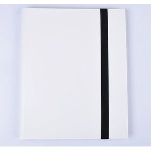 Kaartopslagboek 4-vaks kaartenalbumbinder, kaartverzamelaarsalbum met 160 zijlaadvakbinder geschikt voor spelkaarten, sportkaarten