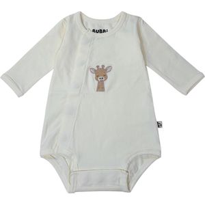 Bubbi Magnetische Romper Giraffe Lange Mouwen