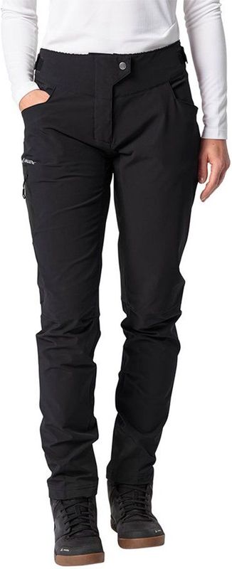 VAUDE - Wo Qimsa Light - Sportbroek - Zwart - Softshell