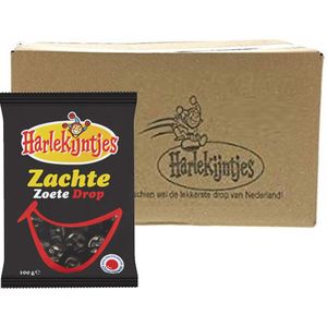 Harlekijntjes - Zachte Zoete Drop - 24x 100g