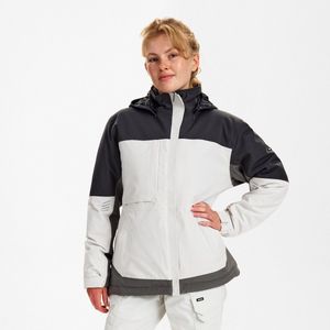 Engel Entire winterjack voor dames 1435-176 - Bone White / Anthracite Grey - 2XL