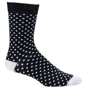 Damessokken | zwart wit printjes | maat 35-38 | per 6 paar verschillende printjes