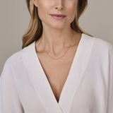 Collier Parels 42 - 45 Cm