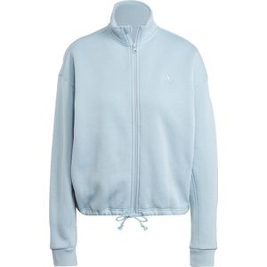 adidas Sportswear ALL SZN Fleece Sportjack - Dames - Blauw- S