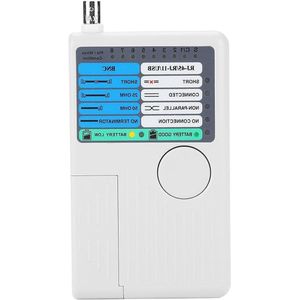 Kabeltester USB LAN-tester netwerkmeetapparaat patchkabel-lijntester RJ45 RJ11 BNC-kabel kortsluiting dwars onderbrekingsstatus