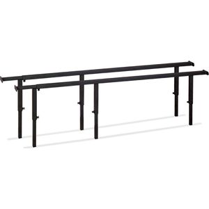 Beter Bed Select Verstelbare Potenset - Metaal - 140/160/180 x 23/36 - Zwart