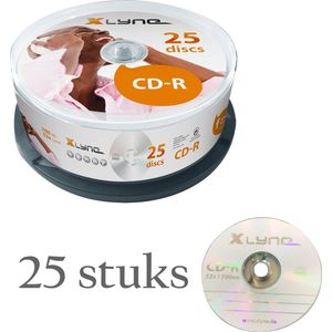 Xlyne CD-R 700MB 25pcs Spindel 52x