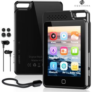 Equivera MP3 Speler Bluetooth - MP3 Speler - MP3 Speler met Bluetooth - MP3 Speler Bluetooth met FM Radio