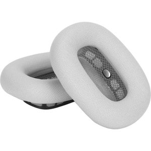 Zacht traagschuim oorkussens eiwitleer AirPod Max-hoofdtelefoon grijs - Vervangend .