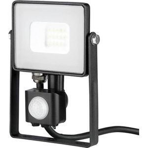 10W LED Bouwlamp met PIR sensor-Warm Wit