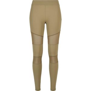 Urban Classics - Tech Mesh - Leggings - Khaki - Dames
