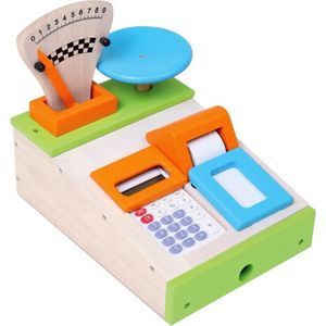 Kassa met weegschaal & calculator