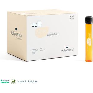 Dailipharma Daili Glow Collageen TriComplex™ - Vloeibaar Voedingssupplement - Box 4 weken - Anti-Aging, huid-haar-nagels-ondersteuning | Collageen, Silicium, SOD, Biotine Vloeibaar Supplement