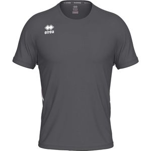 Errea - Marvin - T-Shirt - Antraciet - Korte Mouwen - Sportwear