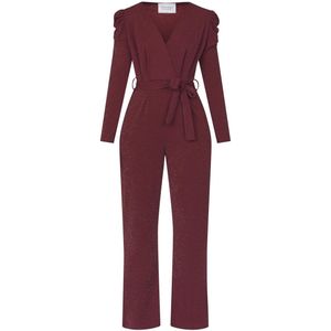 SisterS point Jumpsuit Egina Ju18 18512 Bordeaux/silver Dames Maat - S