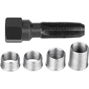 5 Stuks Hoogwaardige, Eenvoudig Te Gebruiken Bougie-inzetstukken, Bougiegereedschap, Koolstofstaal voor 14 Mm Bougies