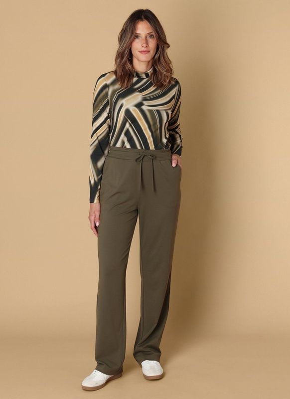 IVY BEAU Suza Bottoms - Olive - maat 34