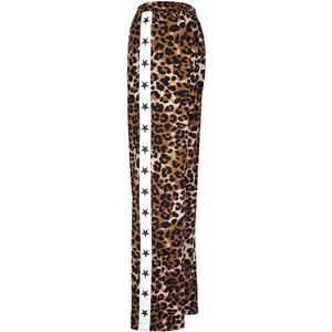 Wild leopard broek streep - panter print - nieuwe collectie - dames - bruin - maat S
