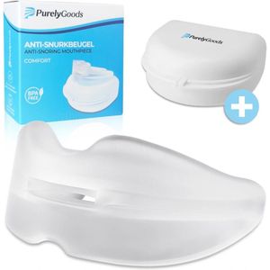 PurelyGoods® Snurkbeugel Comfort - Anti Snurk Beugel - Zacht Bitje - Voor Mannen en Vrouwen