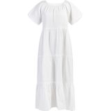 DreiMaster - Maxi Jurk - Wit - Dames