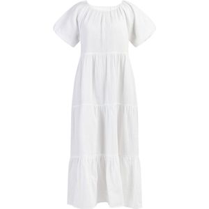 DreiMaster - Maxi Jurk - Wit - Dames