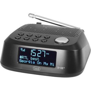 Elektronische Wekkerradio met DAB/DAB+ Ontvanger en Groot LED-Display