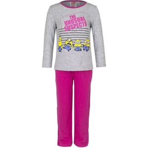 Despicable me meisjes pyjama minions Grijs  - 104